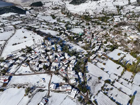 Ekim ayında kar manzaraları: Türkiye'nin birçok ili beyaza büründü - fotoğraf 3