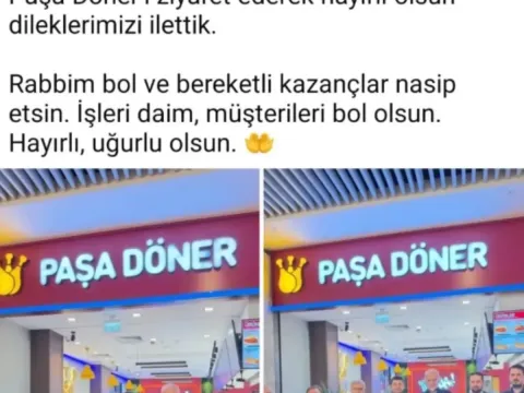 Fon skandalının gölgesinde dönerci açılışı! Önce paylaştı, sonra apar topar sildi - fotoğraf 2
