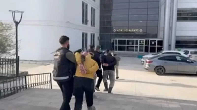 Yağma Suçundan Aranan Şahıslar Tutuklandı