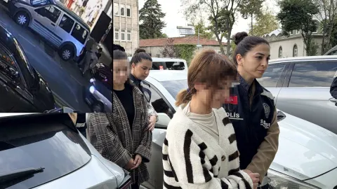 Yasak aşk trafikte kavgayla bitti: 3 kadın 1 kadını evire çevire dövdü