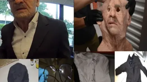 Yaşlı adam maskesi takan 40 yaşındaki soyguncu bankayı bastı