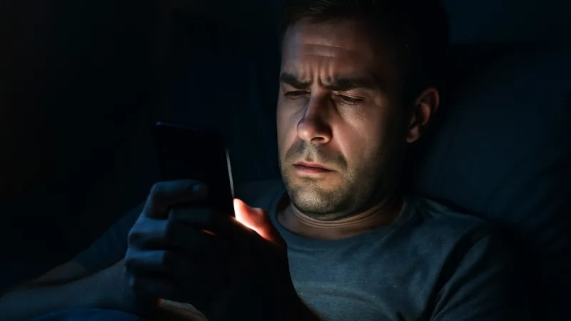 Yatmadan önce telefon ekranına bakanlar çok ağır bedel ödüyor