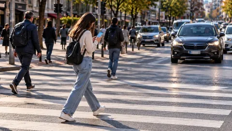 Yaya geçidinde telefon kullananları ilgilendiren karar değişti