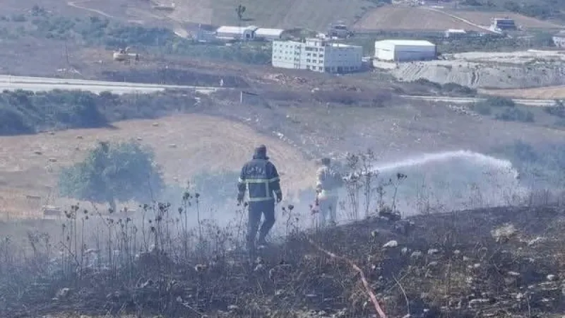 Yayladağı'ndaki Yangın Kontrol Altında