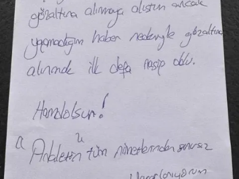 Son dakika: Gözaltına alınan Murat Ağırel'den mesaj var! - fotoğraf 1