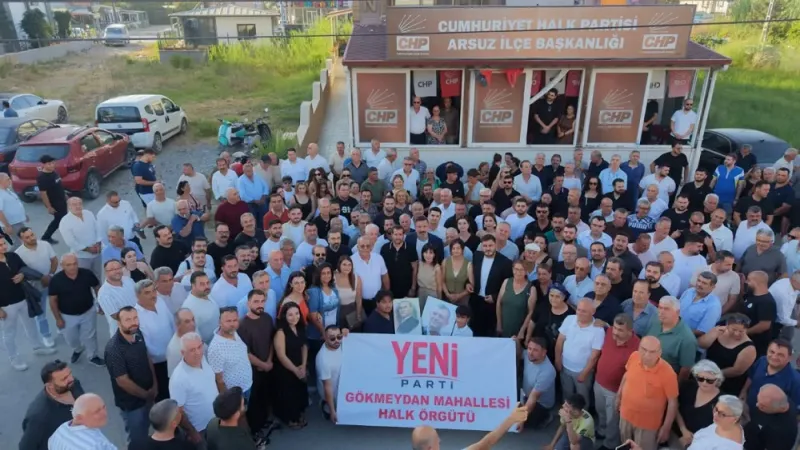 YENİ PARTİ'YE GEÇİŞ YAPAN BAŞKAN SAMİ ÜSTÜN: ARSUZ HALKI NE DERSE, BİZ ORADAYIZ!