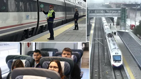 Yeni yüksek hızlı tren hattında ilk sefer: "Saatler sürüyordu, şimdi 55 dakikada gideceğim"