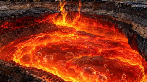Yerin derinliklerinde devasa oksijen deposu keşfedildi
