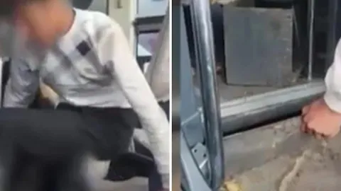 Yolcu otobüsünde inanılmaz düzenek! İçinden 5 kişi çıktı