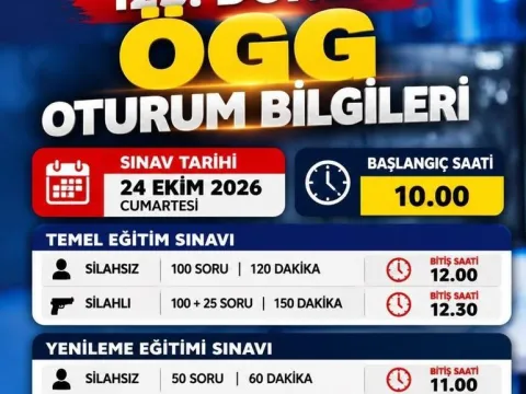 ÖGG SINAVI NE ZAMAN, SAAT KAÇTA BAŞLIYOR, KAÇTA BİTİYOR? ÖGG başlangıç ve bitiş saatleri, sınav süresi 2026 - fotoğraf 2
