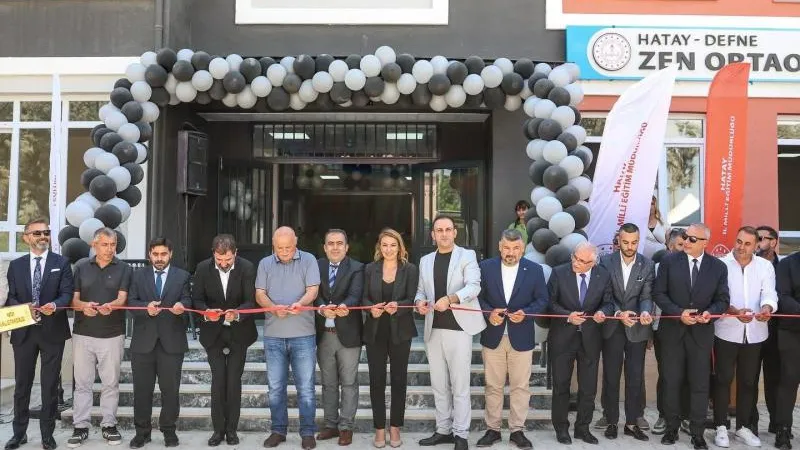 ZEN PIRLANTA'DAN DEFNE İLÇESİNE OKUL 