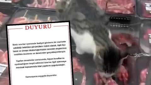 Zincir marketteki görüntü sonrası harekete geçildi: Ürünlere el konuldu, para cezası kesildi