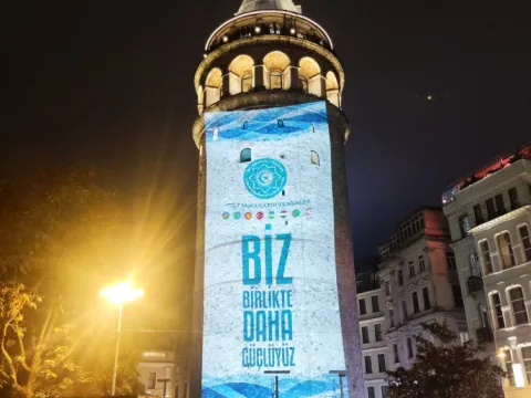 İstanbul ve Ankara'nın simge yapılarında TDT Zirvesi'ne özel gösterim - fotoğraf 3